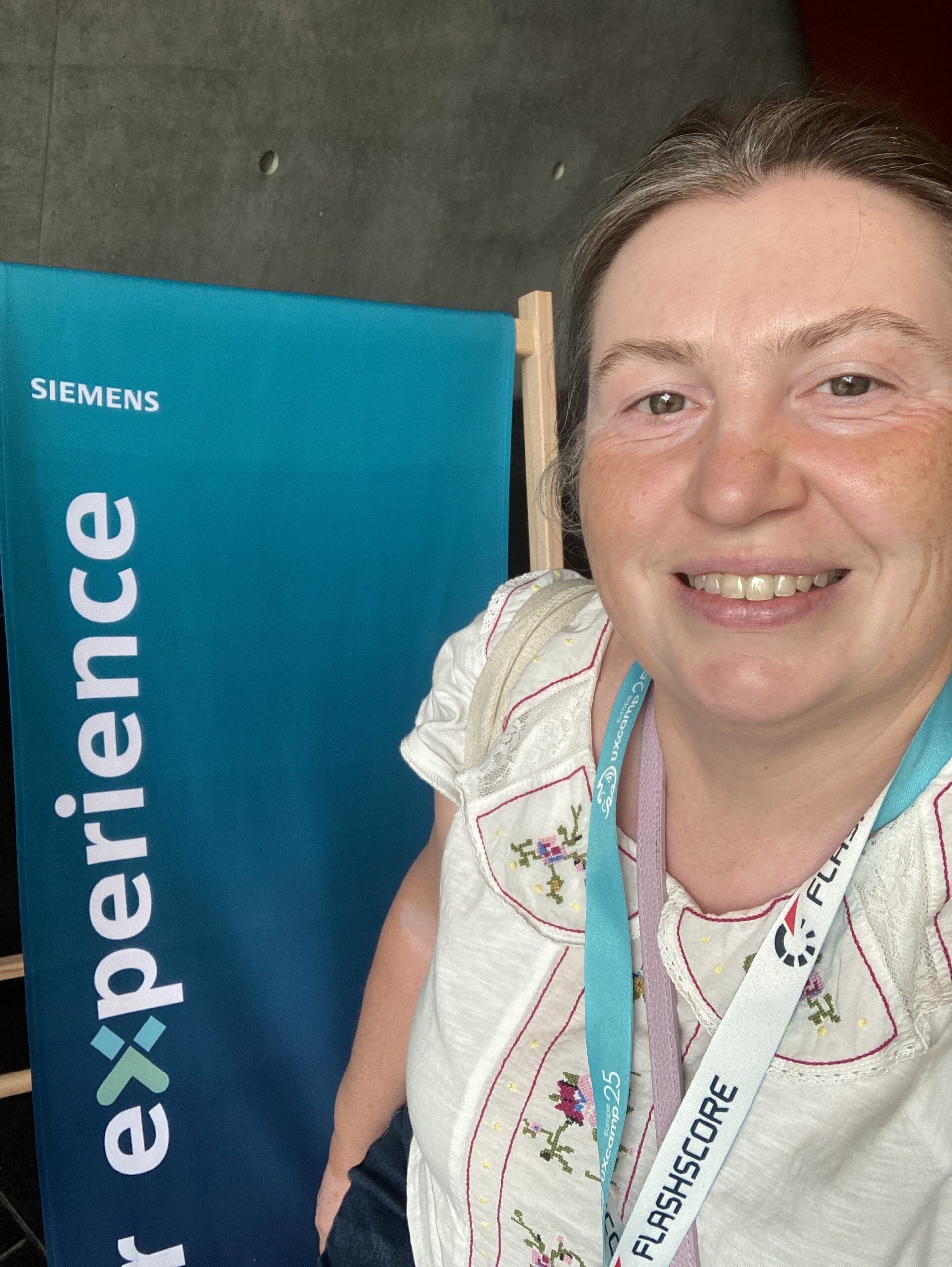 Picture of Olga Douglas at the UX Camp Berlin 2025